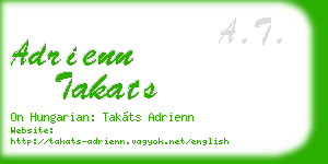 adrienn takats business card