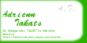 adrienn takats business card